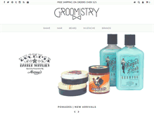 Tablet Screenshot of groomistry.com